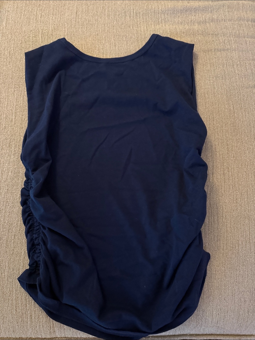 LOFT Navy Tank Sweater Top - Picture 4 of 7